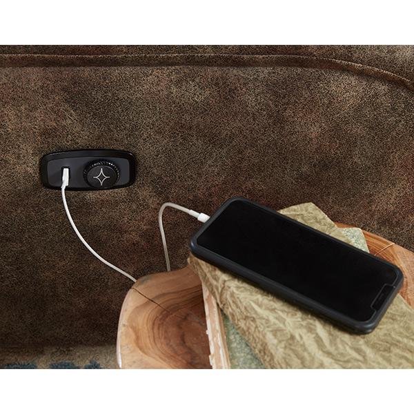 ARIAL COLLECTION POWER RECLINING CONVERSATION SOFA- U660RP4 - Holmwood's Furniture & Design Center (Somersworth, NH)