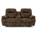 ARIAL LOVESEAT POWER HEAD TILT ROCKER CONSOLE LOVESEAT - L660RY7 - Holmwood's Furniture & Design Center (Somersworth, NH)