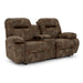 ARIAL LOVESEAT POWER HEAD TILT ROCKER CONSOLE LOVESEAT - L660RY7 - Holmwood's Furniture & Design Center (Somersworth, NH)