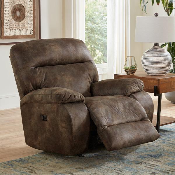 ARIAL POWER HEAD TILT ROCKER RECLINER- 6MZ67 - Holmwood's Furniture & Design Center (Somersworth, NH)