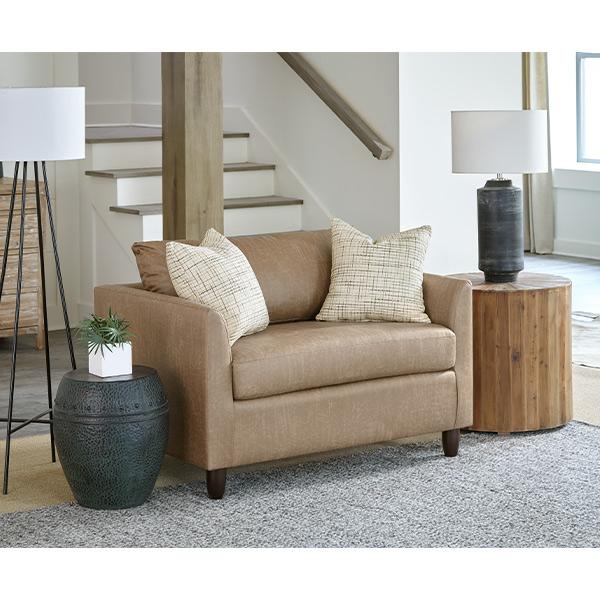 BAYMENT CHAIR & HALF W/MEMORY FOAM SLEEPER- C13MTDW - Holmwood's Furniture & Design Center (Somersworth, NH)