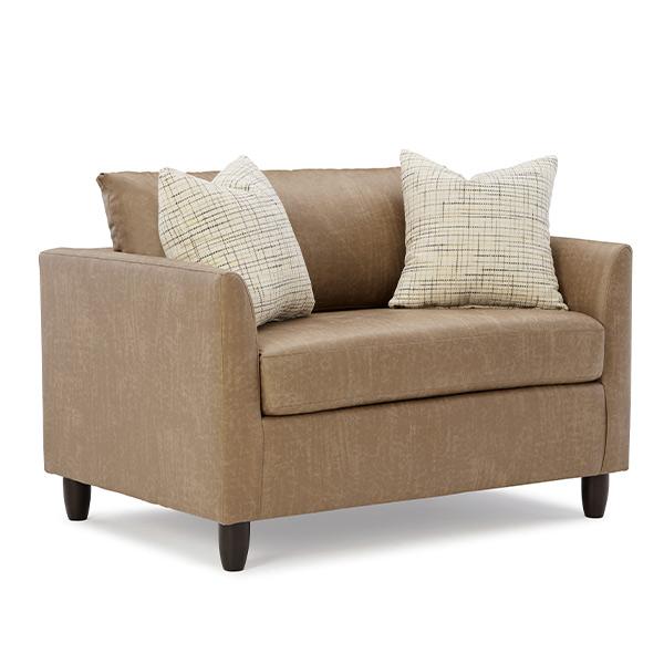 BAYMENT CHAIR & HALF W/MEMORY FOAM SLEEPER- C13MTDW - Holmwood's Furniture & Design Center (Somersworth, NH)