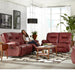 BRINLEY COLLECTION LEATHER POWER RECLINING CONVERSATION SOFA- U700CP4 - Holmwood's Furniture & Design Center (Somersworth, NH)