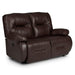 BRINLEY LOVESEAT LEATHER POWER ROCKING CONSOLE LOVESEAT- L700CQ7 - Holmwood's Furniture & Design Center (Somersworth, NH)