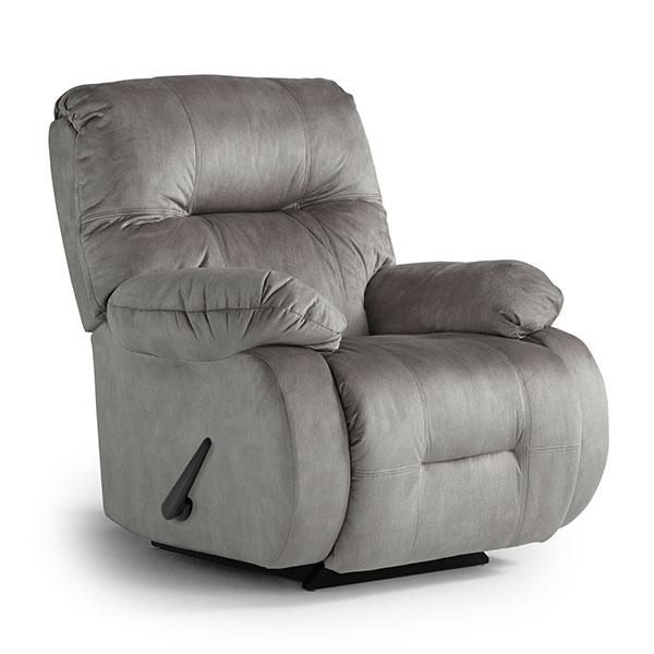BRINLEY LEATHER POWER HEAD TILT ROCKER RECLINER- 8MZ87LU