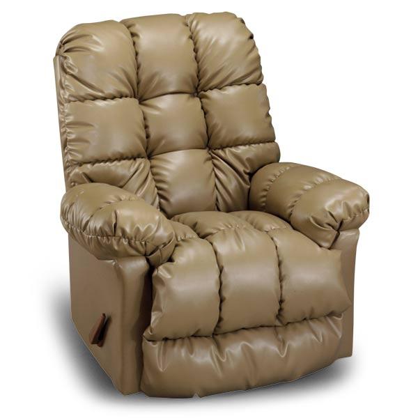 BROSMER LEATHER SPACE SAVER RECLINER W/ HEAT MASSAGE- 9MWH84LV - Holmwood's Furniture & Design Center (Somersworth, NH)