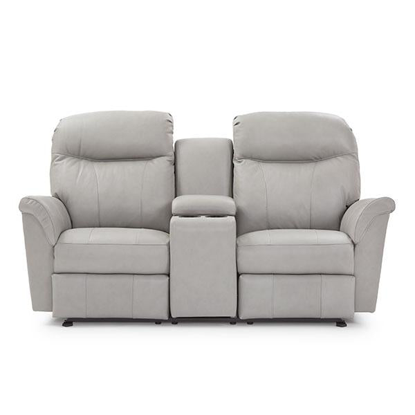 CAITLIN LOVESEAT POWER HEAD TILT ROCKER CONSOLE LOVESEAT - L420RY7 - Holmwood's Furniture & Design Center (Somersworth, NH)