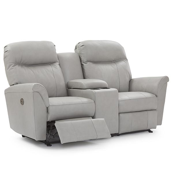 CAITLIN LOVESEAT POWER ROCKING CONSOLE LOVESEAT- L420RQ7 - Holmwood's Furniture & Design Center (Somersworth, NH)