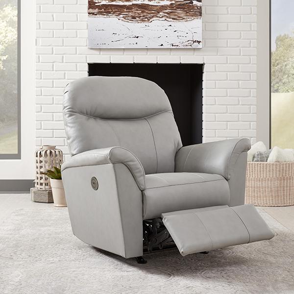 CAITLIN POWER HEAD TILT ROCKER RECLINER- 4NZ27 - Holmwood's Furniture & Design Center (Somersworth, NH)