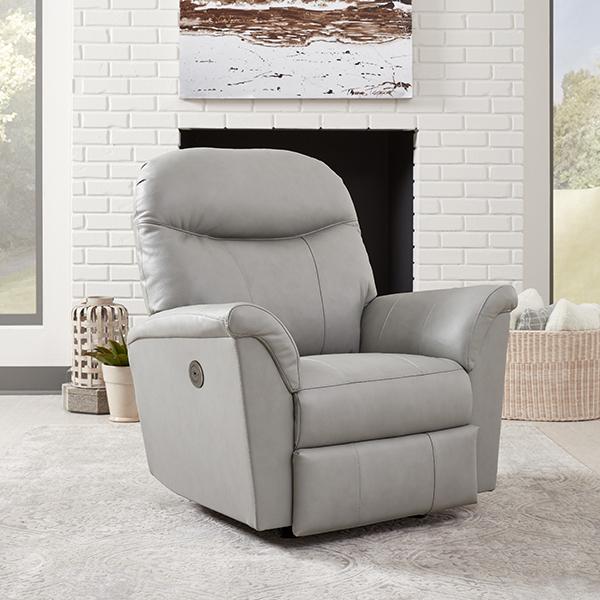CAITLIN POWER HEAD TILT ROCKER RECLINER- 4NZ27 - Holmwood's Furniture & Design Center (Somersworth, NH)