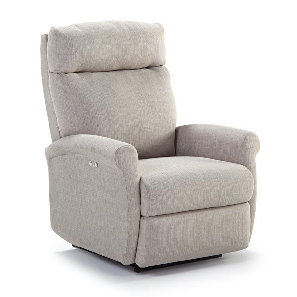CODIE LEATHER POWER HEAD TILT SWIVEL GLIDER RECLINER- 1AZ05LU