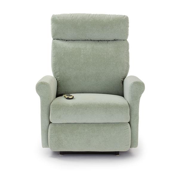 CODIE LEATHER POWER HEAD TILT SPACE SAVER RECLINER- 1AZ04LU - Holmwood's Furniture & Design Center (Somersworth, NH)