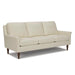 DACEY COLLECTION LEATHER STATIONARY SOFA- S11DWLU - Holmwood's Furniture & Design Center (Somersworth, NH)