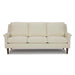 DACEY COLLECTION LEATHER STATIONARY SOFA- S11BGLU - Holmwood's Furniture & Design Center (Somersworth, NH)