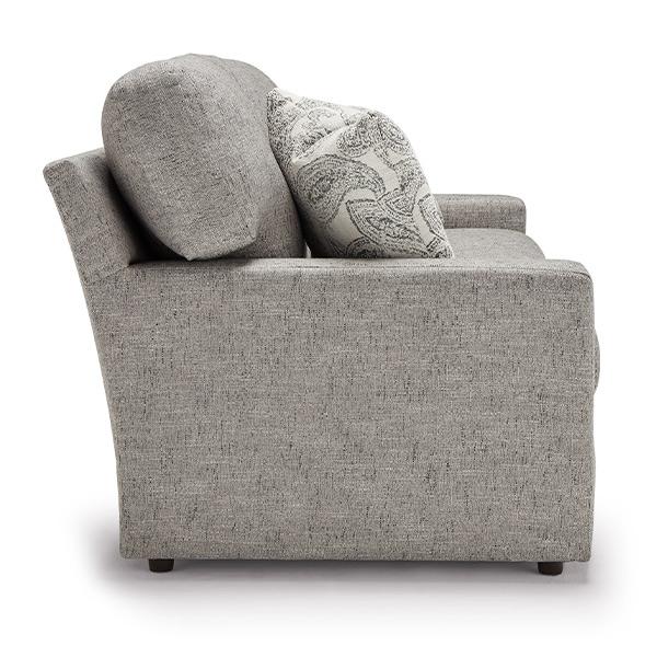 DOVELY COLLECTION STATIONARY SOFA W/2 PILLOWS- S25 - Holmwood's Furniture & Design Center (Somersworth, NH)