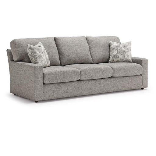 DOVELY COLLECTION STATIONARY SOFA W/2 PILLOWS- S25 - Holmwood's Furniture & Design Center (Somersworth, NH)