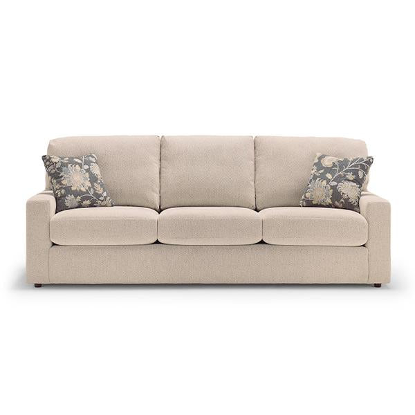 DOVELY COLLECTION STATIONARY SOFA W/2 PILLOWS- S25 - Holmwood's Furniture & Design Center (Somersworth, NH)