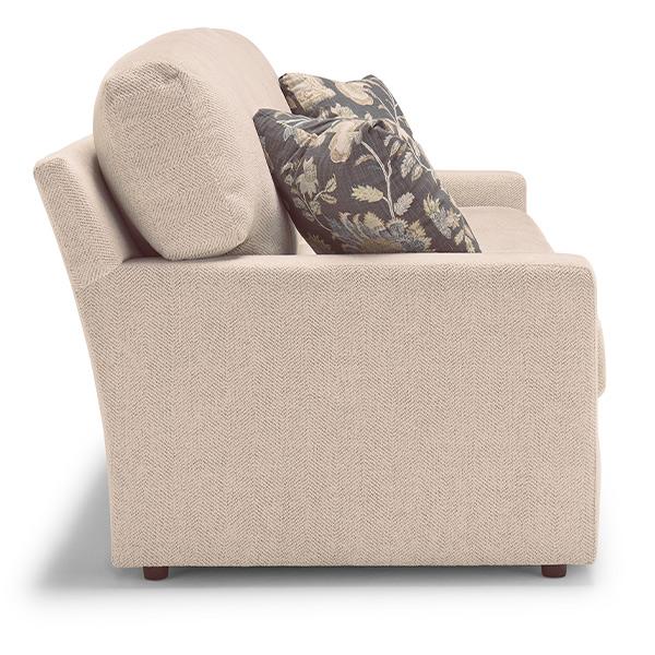 DOVELY COLLECTION STATIONARY SOFA W/2 PILLOWS- S25 - Holmwood's Furniture & Design Center (Somersworth, NH)