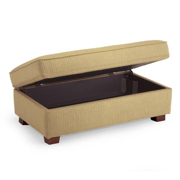 F16 STORAGE OTTOMAN- F16HE - Holmwood's Furniture & Design Center (Somersworth, NH)