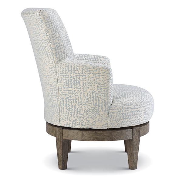 JUSTINE SWIVEL CHAIR- 2968R - Holmwood's Furniture & Design Center (Somersworth, NH)