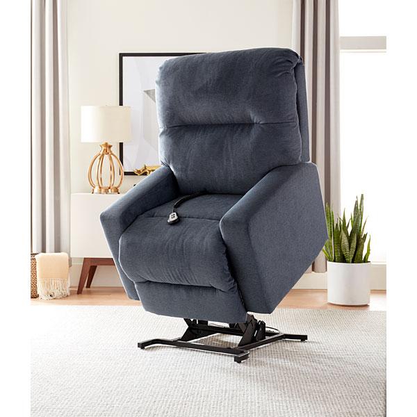 KENLEY HIGH-PERFORMANCE LEATHER GRAIN VINYL, VALERO, POWER LIFT RECLINER W/ HEAD TILT- 5NZ11V - Holmwood's Furniture & Design Center (Somersworth, NH)