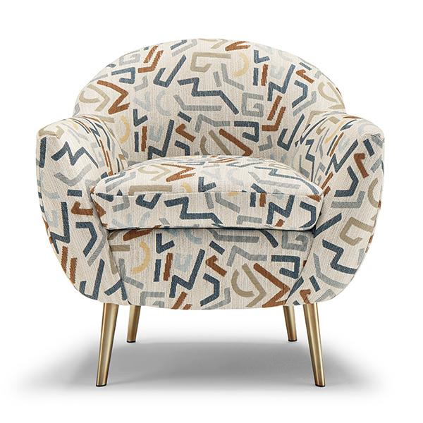 KISSLY ACCENT CHAIR- 4510BN - Holmwood's Furniture & Design Center (Somersworth, NH)