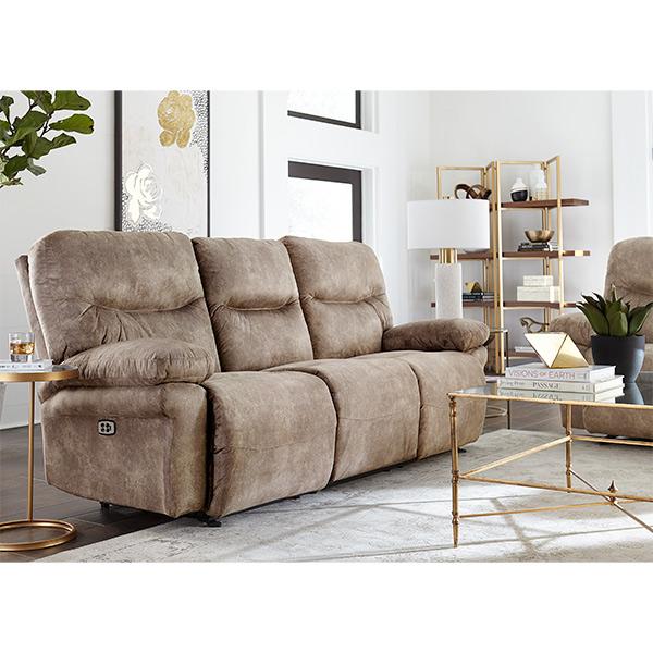 LEYA COLLECTION POWER HEAD TILT RECLINING SOFA- S670RZ4 - Holmwood's Furniture & Design Center (Somersworth, NH)