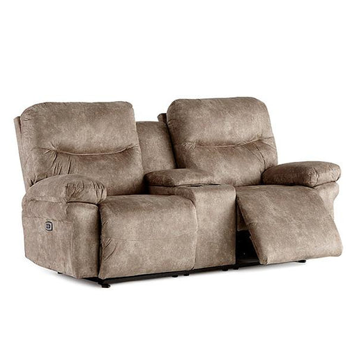 LEYA LOVESEAT POWER HEAD TILT ROCKER CONSOLE LOVESEAT - L670RY7 - Holmwood's Furniture & Design Center (Somersworth, NH)