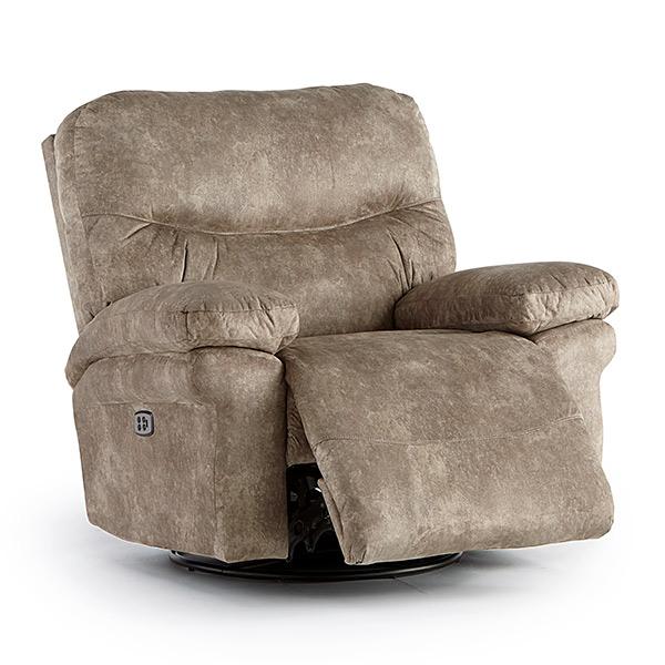 LEYA POWER HEAD TILT SPACE SAVER RECLINER- 6MZ74 - Holmwood's Furniture & Design Center (Somersworth, NH)