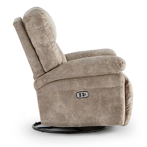 LEYA POWER HEAD TILT SPACE SAVER RECLINER- 6MZ74 - Holmwood's Furniture & Design Center (Somersworth, NH)