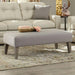 LINETTE BENCH OTTOMAN W/2 PILLOWS- 9950R2P - Holmwood's Furniture & Design Center (Somersworth, NH)