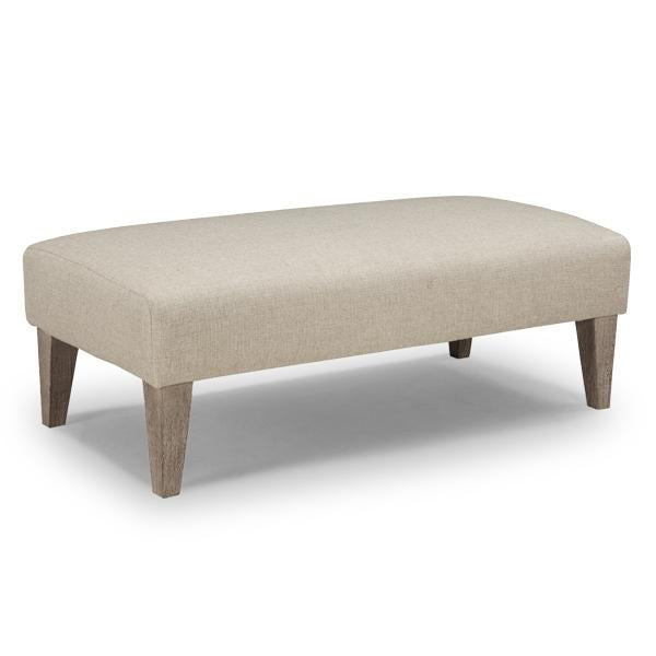 LINETTE BENCH OTTOMAN W/2 PILLOWS- 9950R2P - Holmwood's Furniture & Design Center (Somersworth, NH)