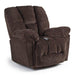 LUCAS POWER HEAD TILT SWIVEL GLIDER RECLINER- 6MZ55 - Holmwood's Furniture & Design Center (Somersworth, NH)