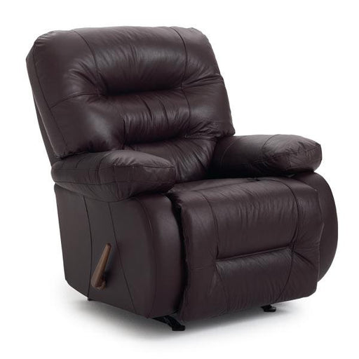 MADDOX LEATHER SPACE SAVER RECLINER- 8N44LV - Holmwood's Furniture & Design Center (Somersworth, NH)