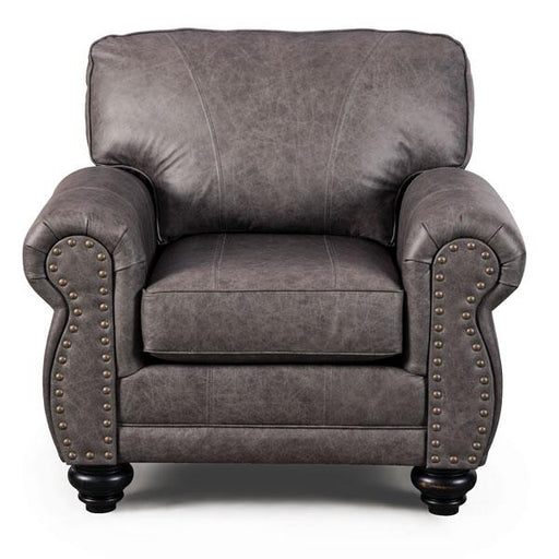 NOBLE LEATHER CLUB CHAIR- C64RLU - Holmwood's Furniture & Design Center (Somersworth, NH)