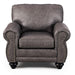 NOBLE LEATHER CLUB CHAIR- C64RLU - Holmwood's Furniture & Design Center (Somersworth, NH)