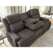 O'NEIL COLLECTION POWER RECLINING SOFA W/ FOLD DOWN TABLE- S920RZ4 - Holmwood's Furniture & Design Center (Somersworth, NH)