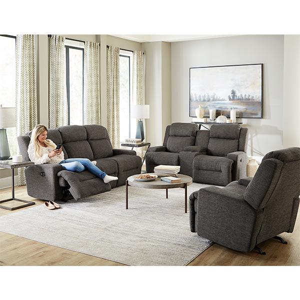 O'NEIL COLLECTION RECLINING SOFA W/ FOLD DOWN TABLE- S920RA4 - Holmwood's Furniture & Design Center (Somersworth, NH)