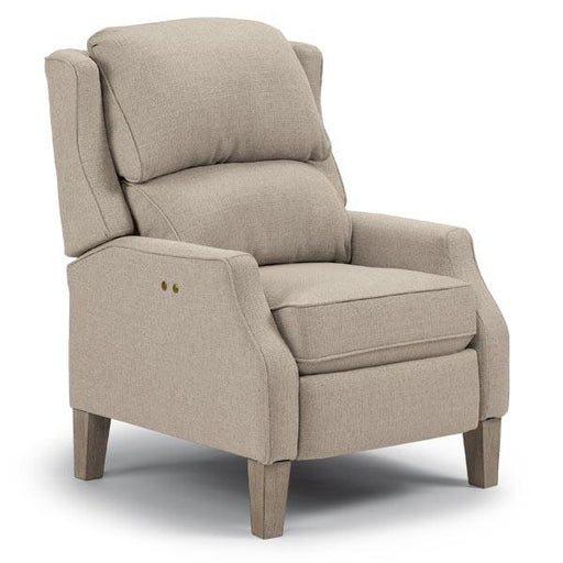 PAULEY LEATHER POWER HIGH LEG RECLINER- 3LP50ELU - Holmwood's Furniture & Design Center (Somersworth, NH)