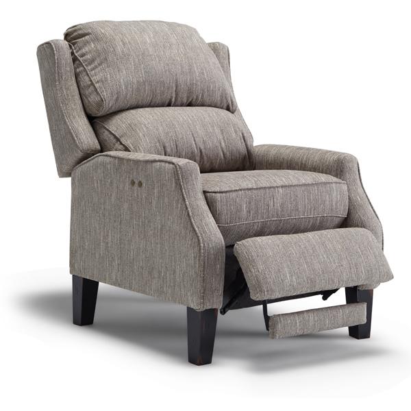PAULEY POWER HIGH LEG RECLINER- 3LP50R - Holmwood's Furniture & Design Center (Somersworth, NH)