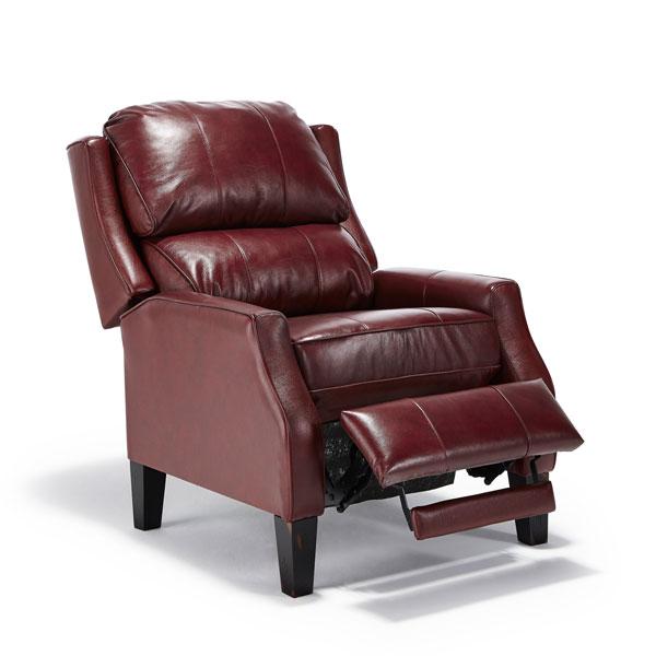 PAULEY LEATHER POWER HIGH LEG RECLINER- 3LP50DWLU - Holmwood's Furniture & Design Center (Somersworth, NH)