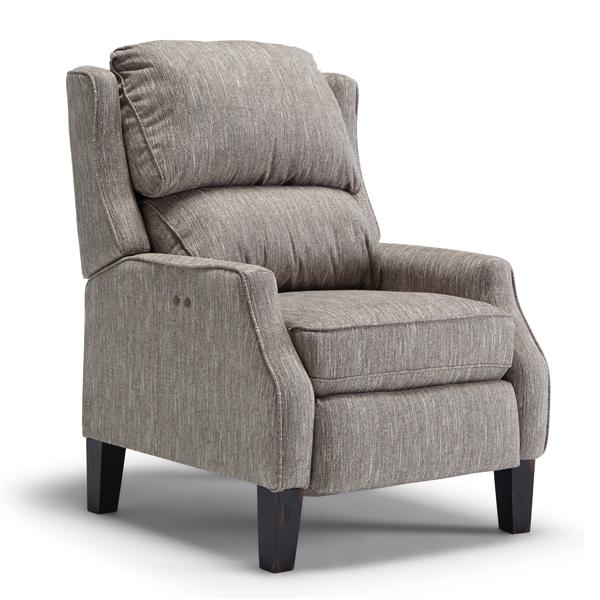 PAULEY LEATHER POWER HIGH LEG RECLINER- 3LP50ELU - Holmwood's Furniture & Design Center (Somersworth, NH)