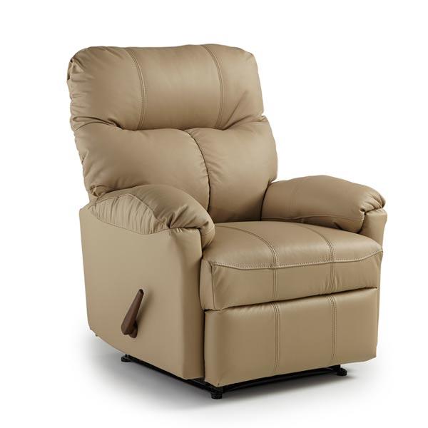 PICOT LEATHER POWER SPACE SAVER RECLINER- 2NP74LV
