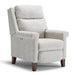 PRIMA LEATHER POWER HEAD TILT HIGH LEG RECLINER - 3LZ40DWLU - Holmwood's Furniture & Design Center (Somersworth, NH)