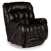 RAKE LEATHER BEAST SPACE SAVER RECLINER- 9B14LV - Holmwood's Furniture & Design Center (Somersworth, NH)