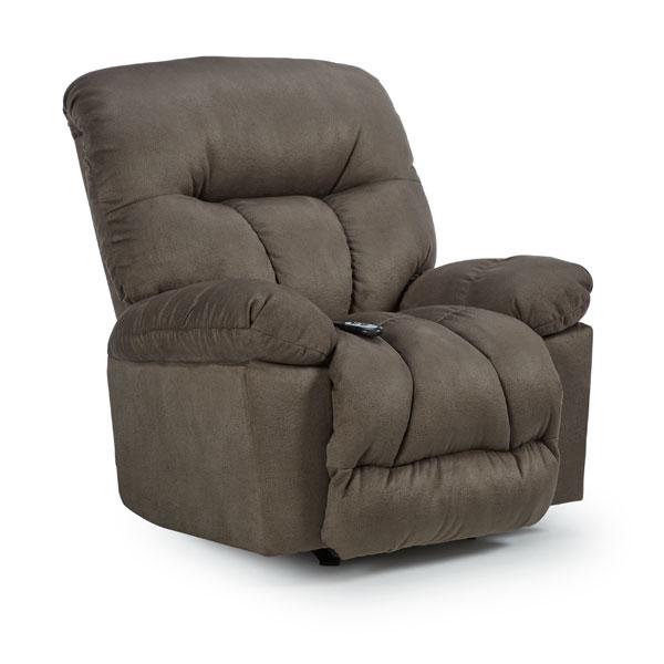 RETREAT LEATHER POWER SWIVEL GLIDER RECLINER- 8NP05LU