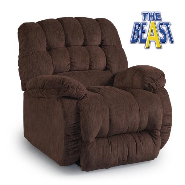 ROSCOE BEAST ROCKER RECLINER - 9B27 - Holmwood's Furniture & Design Center (Somersworth, NH)