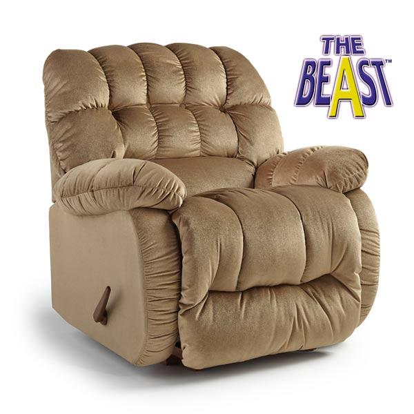 ROSCOE BEAST ROCKER RECLINER - 9B27 - Holmwood's Furniture & Design Center (Somersworth, NH)
