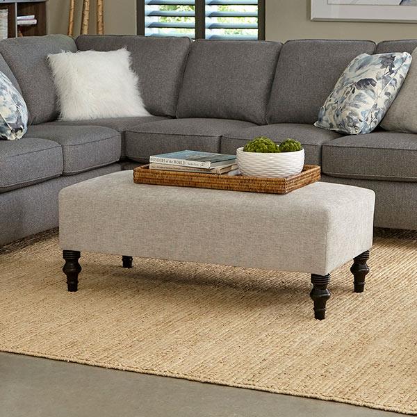 RYKER BENCH OTTOMAN W/2 PILLOWS- 9930R2P - Holmwood's Furniture & Design Center (Somersworth, NH)
