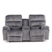 RYSON LOVESEAT POWER HEAD TILT ROCKER CONSOLE LOVESEAT - L850RY7 - Holmwood's Furniture & Design Center (Somersworth, NH)